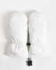 ASOS 4505 Ski & Snow 4505 Ski insulated water repellent mittens in white - 1