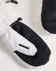 ASOS 4505 Ski & Snow 4505 Ski insulated water repellent mittens in white - 3