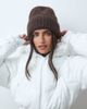 ASOS 4505 Ski & Snow 4505 Ski knitted beanie in chocolate-Brown - 1