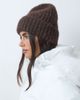 ASOS 4505 Ski & Snow 4505 Ski knitted beanie in chocolate-Brown - 4
