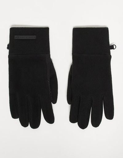 ASOS 4505 Ski & Snow 4505 Ski thermal touch screen fleece gloves in black