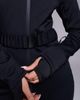 ASOS 4505 Ski & Snow ASOS 4505 Hourglass Ski soft shell belted ski suit with slim kick leg and faux fur hood in black - 4