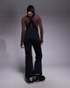 ASOS 4505 Ski & Snow ASOS 4505 Petite Ski soft shell water repellent kick flare ski pants in black - 3