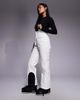 ASOS 4505 Ski & Snow ASOS 4505 Petite Ski soft shell water repellent kick flare ski pants in white - 2