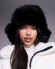 ASOS 4505 Ski & Snow ASOS 4505 Ski faux fur trapper hat in black - 1