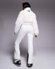 ASOS 4505 Ski & Snow ASOS 4505 Ski soft shell and faux fur belted slim kick ski suit in white - 2