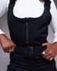 ASOS 4505 Ski & Snow ASOS 4505 Ski soft shell belted water repellent bib overalls in black - 3