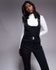 ASOS 4505 Ski & Snow ASOS 4505 Ski soft shell belted water repellent bib overalls in black - 4