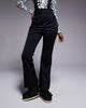 ASOS 4505 Ski & Snow ASOS 4505 Ski soft shell water repellent kick flare ski pants in black - 2