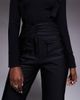 ASOS 4505 Ski & Snow ASOS 4505 Ski soft shell water repellent kick flare ski pants in black gloss - 3