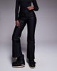 ASOS 4505 Ski & Snow ASOS 4505 Ski soft shell water repellent kick flare ski pants in black gloss - 4