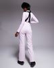 ASOS 4505 Ski & Snow ASOS 4505 Ski soft shell water repellent kick flare ski pants in pink - 2
