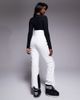 ASOS 4505 Ski & Snow ASOS 4505 Ski soft shell water repellent kick flare ski pants in white - 2
