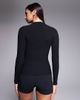 ASOS 4505 Ski & Snow ASOS 4505 Ski thermal ribbed fleece lined base layer long sleeve top with sweat wicking finish in black - 4