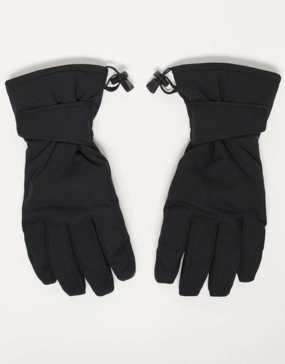 ASOS 4505 Ski & Snow ASOS 4505 Ski water repellent ski glove with goggle wipe in black