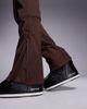 ASOS 4505 Ski & Snow ASOS 4505 Tall Ski soft shell straight leg belted ski pants in coffee-Brown - 3