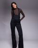 ASOS 4505 Ski & Snow ASOS 4505 Tall Ski soft shell water repellent kick flare ski pants in black - 1