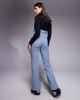 ASOS 4505 Ski & Snow ASOS 4505 Tall Ski soft shell water repellent kick flare ski pants in chalk blue - 4