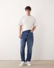 ASOS COLLECTIVE ASOS COLLECTIVE AC-B-251 tapered slim fit jeans in mid wash blue - 3