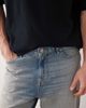 ASOS COLLECTIVE ASOS COLLECTIVE AC-B-251 tapered slim fit jeans in vintage blue wash denim - 3