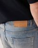 ASOS COLLECTIVE ASOS COLLECTIVE AC-B-251 tapered slim fit jeans in vintage blue wash denim - 4