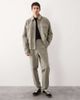 ASOS COLLECTIVE ASOS COLLECTIVE AC-B-252 tapered carrot fit chinos in pale khaki - part of a set-Green - 1