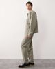 ASOS COLLECTIVE ASOS COLLECTIVE AC-B-252 tapered carrot fit chinos in pale khaki - part of a set-Green - 4