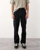 ASOS COLLECTIVE ASOS COLLECTIVE AC-B-253 signature straight fit carpenter pants in black - 1
