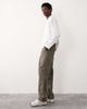 ASOS COLLECTIVE ASOS COLLECTIVE AC-B-253 signature straight fit carpenter pants in khaki-Green - 4