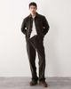 ASOS COLLECTIVE ASOS COLLECTIVE AC-B-253 signature straight fit cord pants in brown - part of a set - 1