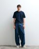 ASOS COLLECTIVE ASOS COLLECTIVE AC-B-254 tapered barrel fit jeans in mid blue stone wash denim - 1