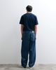 ASOS COLLECTIVE ASOS COLLECTIVE AC-B-254 tapered barrel fit jeans in mid blue stone wash denim - 2