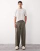 ASOS COLLECTIVE ASOS COLLECTIVE AC-B-254 tapered barrel pants in khaki-Green - 1