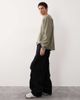 ASOS COLLECTIVE ASOS COLLECTIVE AC-B-255 oversized cargos in washed black - 4