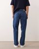 ASOS COLLECTIVE ASOS COLLECTIVE AC-B253 classic straight fit denim jean in light blue stone wash - 2