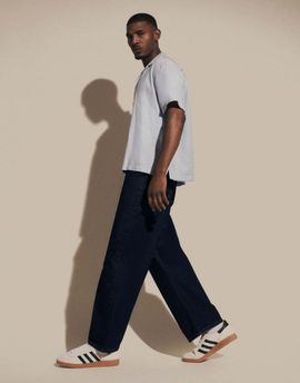 ASOS COLLECTIVE ASOS COLLECTIVE AC-B253 classic straight fit jeans in raw indigo denim - part of a set-Blue