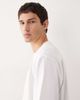 ASOS COLLECTIVE ASOS COLLECTIVE AC-T-251 signature fit heavyweight long sleeve t-shirt in white - 4