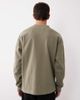 ASOS COLLECTIVE ASOS COLLECTIVE AC-T-253 heavyweight oversized Henley waffle long sleeve T-shirt in khaki-Green - 3