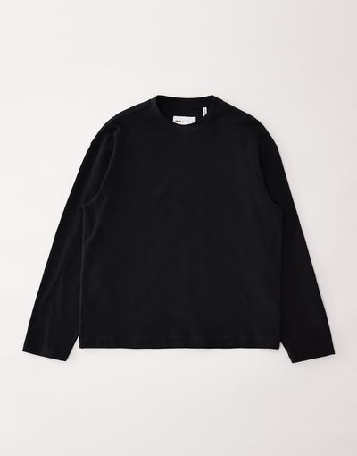 ASOS COLLECTIVE ASOS COLLECTIVE AC-T-253 super heavyweight oversized long sleeve T-shirt in black