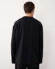 ASOS COLLECTIVE ASOS COLLECTIVE AC-T-253 super heavyweight oversized long sleeve T-shirt in black - 4