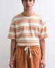 ASOS COLLECTIVE ASOS COLLECTIVE cotton shorts with linen in orange - part of a set-Brown - 3