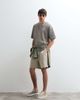 ASOS COLLECTIVE ASOS COLLECTIVE heavyweight oversized waffle T-shirt in washed gray-Brown - 2