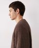 ASOS COLLECTIVE ASOS COLLECTIVE oversized knit wool sweater in brown - 4