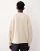 ASOS COLLECTIVE ASOS COLLECTIVE oversized knit wool sweater in ecru-White - 3