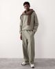 ASOS COLLECTIVE ASOS COLLECTIVE oversized super heavyweight crew neck sweatshirt in pale khaki-Green - 2