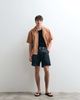 ASOS COLLECTIVE ASOS COLLECTIVE pleated denim shorts in indigo-Navy - 1