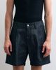 ASOS COLLECTIVE ASOS COLLECTIVE pleated denim shorts in indigo-Navy - 2