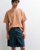 ASOS COLLECTIVE ASOS COLLECTIVE wide leg denim shorts in indigo wash-Blue - 1
