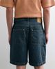 ASOS COLLECTIVE ASOS COLLECTIVE wide leg denim shorts in indigo wash-Blue - 3
