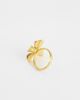 ASOS Curve ASOS DESIGN Curve 14k gold plated ring with flower design - 2